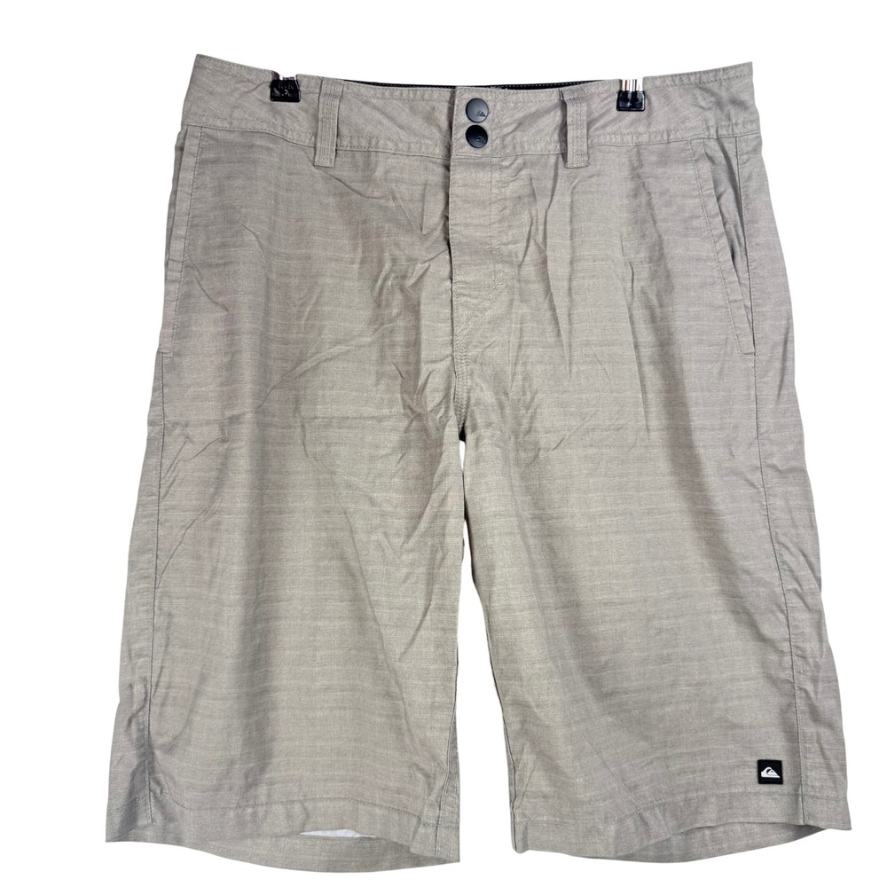 Quiksilver Amphibians Mens Hybrid Shorts Grey Heathered Size‎ 32 Q101374T